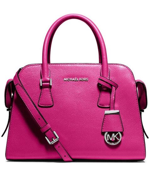 michael michael kors harper medium satchel bag raspberry|NWT Michael Kors Harper Medium Satchel in Raspberry Pink .